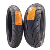 Continental ContiMotion 120/70ZR-17 Front and 190/50ZR-17 Rear Sport Touring Motorcycle Tires (2 Pack)
